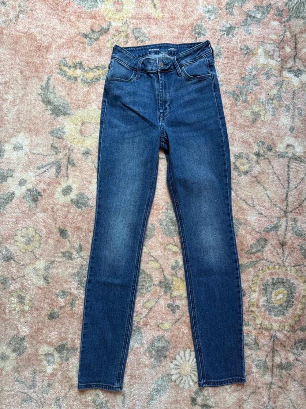 Classic Women's Dark Blue Skinny Jeans